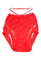 FOR LOVE &amp; LEMONS Womens Panties High-Waisted Strap Detailed Red Size XXS - $19.39