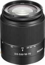 Sony Dt 18-70Mm F/3.5-5.6 Aspherical Ed Standard Zoom Lens For Sony Alpha - $84.99