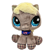 Hasbro 2007 LPS Littlest Pet Shop Plush Horse Stuffed Animal 9&quot; - £10.15 GBP