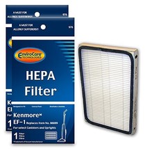 EnviroCare Replacement HEPA Vacuum Filters for Kenmore EF-1 Progressive Vac - £9.29 GBP