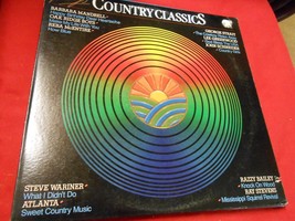 Great Vintage LP Album- COUNTRY CLASSICS Various Artists - £6.68 GBP