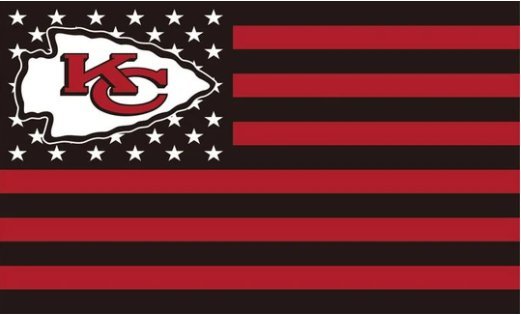 Kansas City Chiefs Logo US Flag 3X5 Ft Polyester Banner USA 90x150cm - $20.00