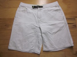 NORTH FACE A5 SERIES Cotton Beige Khaki Board Hiking Shorts Men&#39;s size (... - $20.00