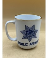 Democratic National Convention Coffee Cup Mug 1984 San Francisco CA Police - $423.28 MXN