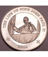 UNC Somali 2004 25 Schillings ~ Die Leben Von Papst John Paul II ~ IN Fe... - £19.63 GBP