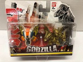 Godzilla Mothra & King Ghidorah Bandai 2 1/2" Figures - $19.80