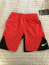 Nike YOUTH Boys Dri-FIT Legacy  Shorts  SIZE 5, 6,  NWT RED &amp; BLACK - £14.08 GBP