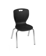 Regency Andy 15 in. Stack Chair Black - Pack of 4 - $7,972.28 MXN