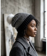 1-5 Kai Hat - Black &amp; White - $160.00