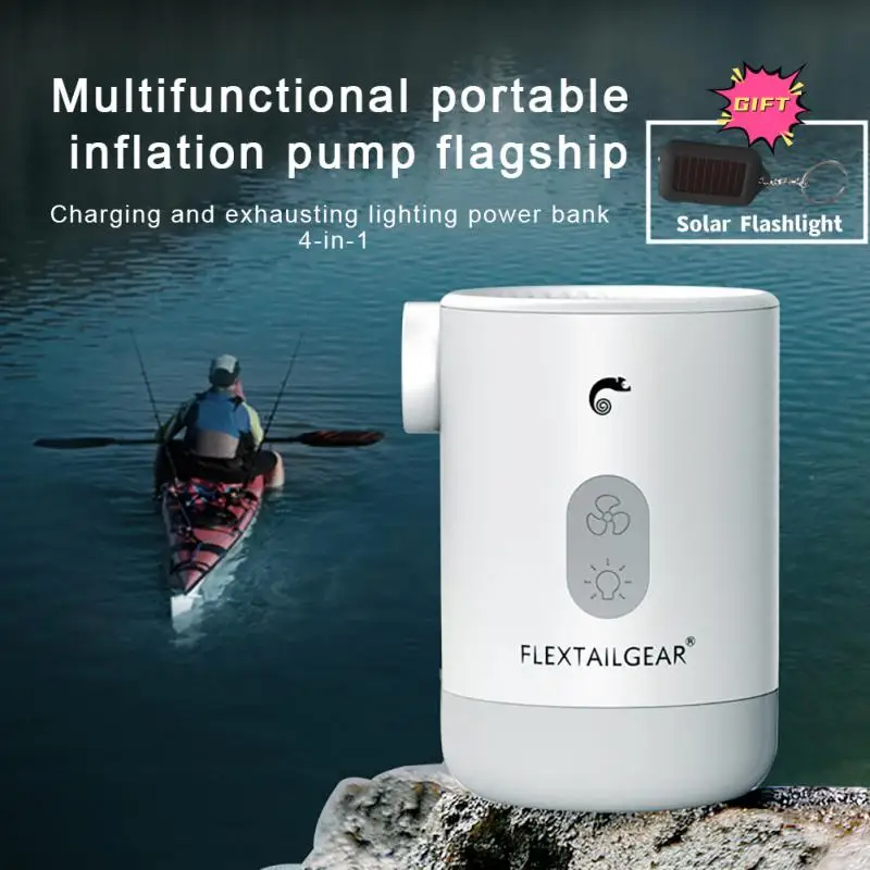 Max Pump 2 Pro Portable Mini Air Pump Camping Equipment Electric Inflator USB - £38.12 GBP+