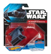 Star Wars Hot Wheels Starships - Darth Vader TIE Advanced X1 Prototype - $19.99