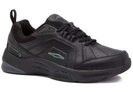 Avia Men&#39;s Quickstep Wide Width Lace-up Walking Shoe Black Size 9 - $30.10