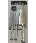 Farberware Professional 3-Pc Triple Rivet Chef Set-Nice for White Kitche... - $301.53 MXN