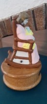 &quot;A Mother&#39;s Love&quot; Rocking Music Box Playing &quot;Rock-a-bye Baby&quot; - $5.00