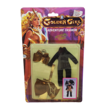 VINTAGE 1984 GALOOB GOLDEN GIRL FASHION FESTIVAL SPIRIT OUTFIT NEW BROWN... - £26.03 GBP