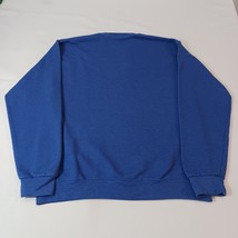 Fruit of the Loom Men's Blue Cotton Blend Pullover Long Sleeve Sweatshirt Size M image 2