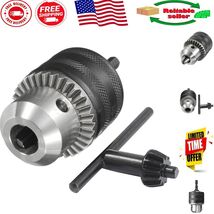 Heavy-Duty Keyed Drill Chuck 1.5-13mm - Fits 1/2-20UNF Impact Drivers - $26.32