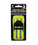 Reflective Adjustable Buckle Arm Strap Snap Bands - £4.28 GBP