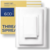 600-Thread-Count Egyptian Cotton Quality Sheet Set - Luxury King Size Co... - $109.99