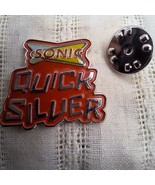 Vtg Sonic Restaraunt Quick Silver Hat Lapel Pin  - £10.75 GBP