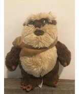 RARE Disney Parks 10&quot; WICKET WARRICK Ewok Star Wars Plush Stuffed Animal... - £20.41 GBP