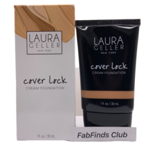 Laura Geller Cover Lock Foundation Medium (Cream Foundation) Sealed Full... - $16.81