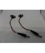 2 Pcs Pack 9V Battery Snap In Cable Adapter 5.5 x 2.1 mm Connector DC Po... - €8,84 EUR
