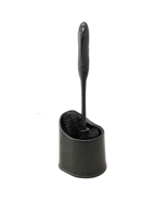 Rubber Ergonomic Grip Toilet Bowl Brush Under Rim Brush Storage Caddy Ho... - $13.56 CAD