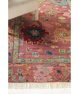 PINK 8x10 Oushak Area Rug For Living Room Office, Bedroom Carpet Home Decor - $741.31+