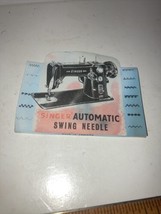 Singer automatic swing needle pack - £9.97 GBP