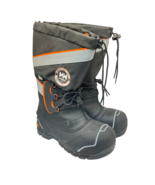 Helly Hansen Men&#39;s HHF146111 CTCP IceFx WP Felt Pack Boot Black/Orange S... - $104.49