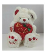 2011 Dan Dee Sweatheart Teddy Bear 18&quot; Plush Holding Red Be Mine Heart W... - £12.88 GBP