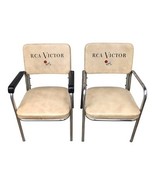 Original Vintage RCA Victor Advertising Dealer&#39;s Studio Chromcraft Chair... - $799.99