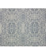 LAURA SERVATI BASKETWEAVE PROVENCAL BLUE LINEN EXCLUSIVE FABRIC 3.8 YARD... - $296.01