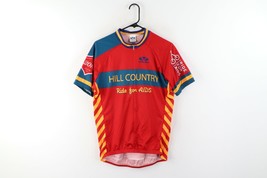 Voler Mens Large Club Raglan Hill Country Austin TX Ride for Aids Cycling Jersey - £27.28 GBP