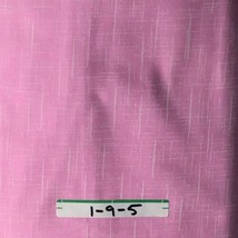 Fabrics Basket Weave Pattern Pink Made In USA (1-9-5) - £7.83 GBP