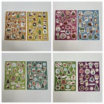 320 pcs Christmas Theme Adhesive Stickers for Cards Classroom Gifts Scra... - $8.89