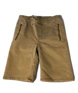 Art Class Shorts Boys Large Brown Tan Khaki Youth Zip Pockets Drawstring... - £8.96 GBP