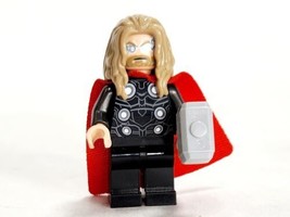 New! Lego Marvel The Infinity Saga Thor Minifigure &amp; Hammer sh734 Set 40... - £9.47 GBP