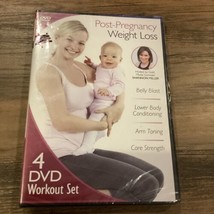 Post-Pregnancy Weight Loss 4-DVD Workout Set, Shannon Miller NEW Factory... - $5.94