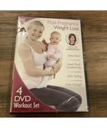Post-Pregnancy Weight Loss 4-DVD Workout Set, Shannon Miller NEW Factory... - $111.95 MXN