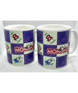 SET OF 2 | MONOPOLY Game | Coffee Cup Mugs | 12oz and 8oz - Very Nice Co... - £15.63 GBP