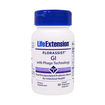 Life Extension Florassist GI with Phage Technology, 30 Vegetarian Capsules - $24.75
