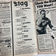 VTG Stag Magazine February 1953 Vol 4 No. 2 The Bear That Eat Humans No Label - £22.67 GBP