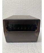 McDonald&#39;s Woodgrain Metal and plastic front Napkin Holder - $115.39 CAD