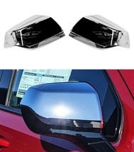 For 2021-2023 Chevy Tahoe Suburban Chrome Top Half Mirror Cover Overlay 2PC Set - £43.24 GBP