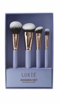 Luxie Dreamcatcher Awaken Face and Eye Brush Set New in Box, 4 Brushes - $254.26 MXN