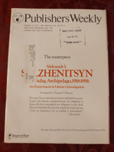 PUBLISHERS WEEKLY Magazine January 14 1974 Alexander Solzhenitsyn Stanley Corwin - £12.94 GBP