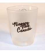 Niagara Falls Canada Shooter Shot Glass Frosted Collectible Souvenir Vin... - €5,22 EUR