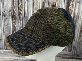 Mucros Weavers Men&#39;s Wool Tweed Baseball Cap Made in Ireland - Medium - £22.77 GBP